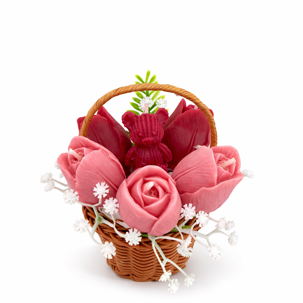 Floral Arrangement for Home Serenity: Sweet Floral Embrace Decor