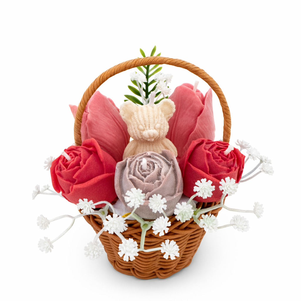 Floral Arrangement for Home Serenity: Sweet Floral Embrace Decor