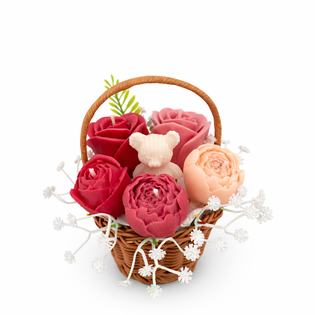 Floral Arrangement for Home Serenity: Sweet Floral Embrace Decor