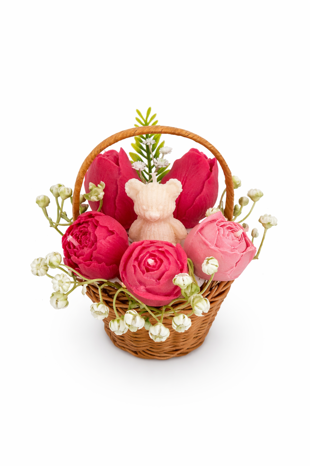 Floral Arrangement for Home Serenity: Sweet Floral Embrace Decor