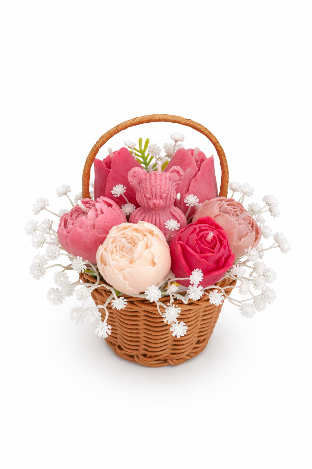 Floral Arrangement for Home Serenity: Sweet Floral Embrace Decor