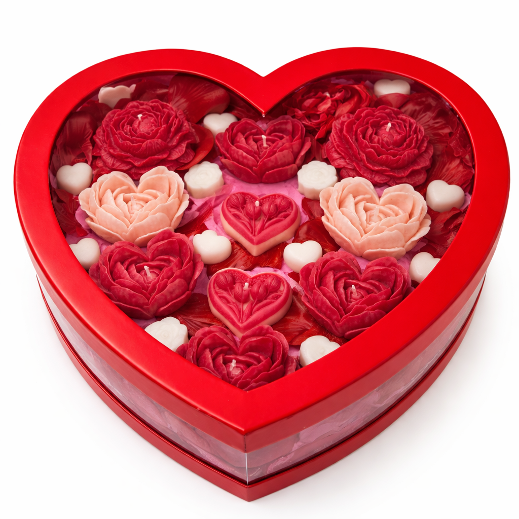 Heart Shaped Flower Gift Box for Love - Perfect Romantic Surprise