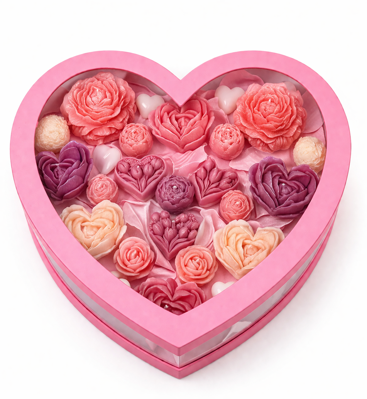 Heart Shaped Flower Gift Box for Love - Perfect Romantic Surprise