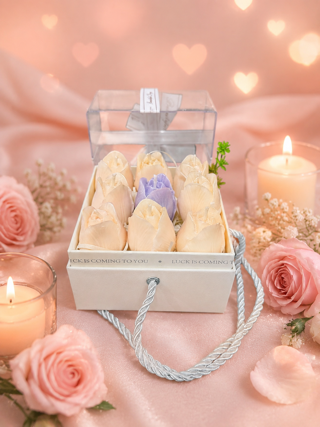 Elegant Candle Gift Box for Home Decor: Ideal for Stunning Home Accents