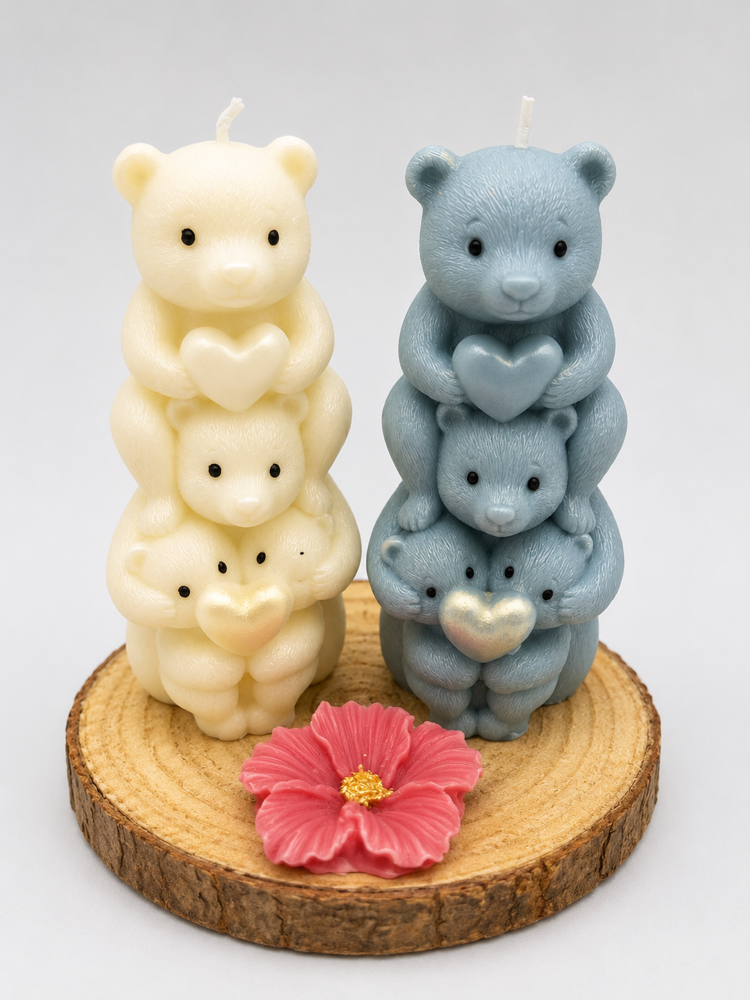 Four Bears and a Flower