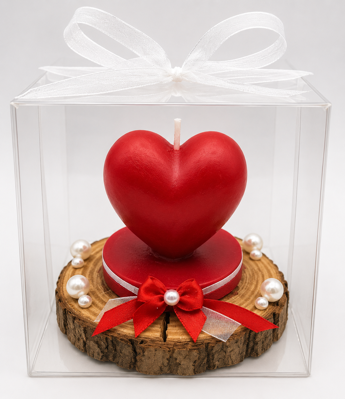 Wooden Heart Box