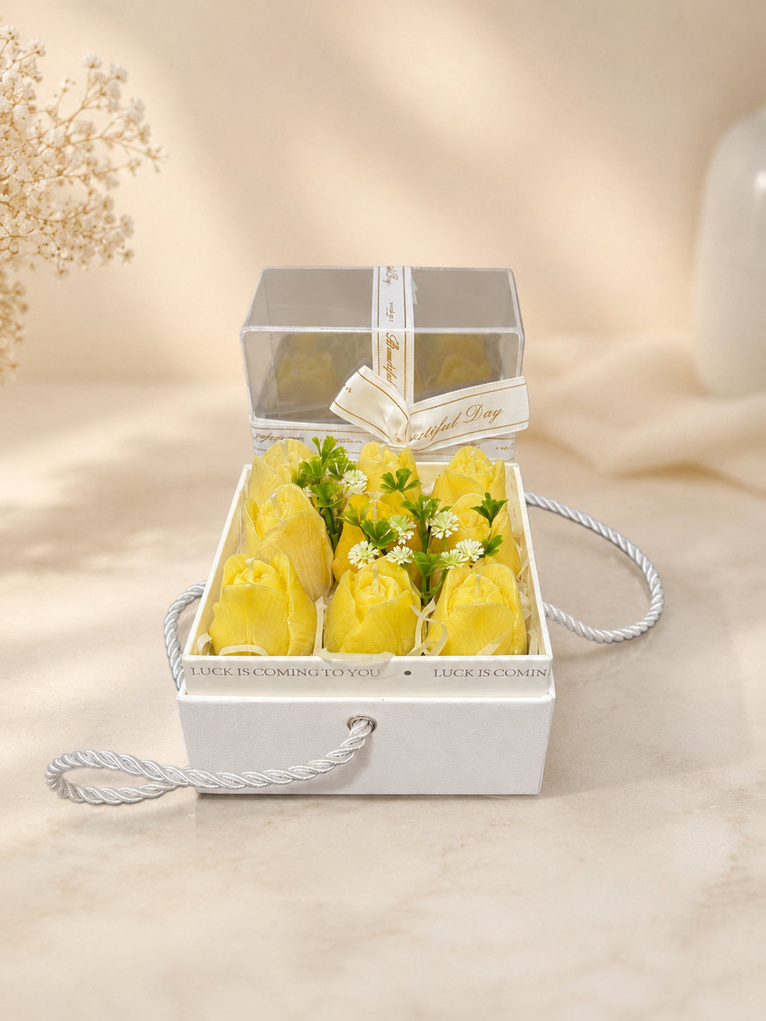 Elegant Candle Gift Box for Home Decor: Ideal for Stunning Home Accents